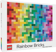 LEGO Rainbow Bricks 1000 Piece Jigsaw Puzzle