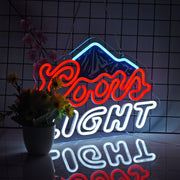 Neon Sign for Wall Décor Crs Light Neon Signs Beer Bar Home Bedroom Man Cave Office Hotel Pub Cafe Neon Light with Dimmable Switch LED for Wall Decor