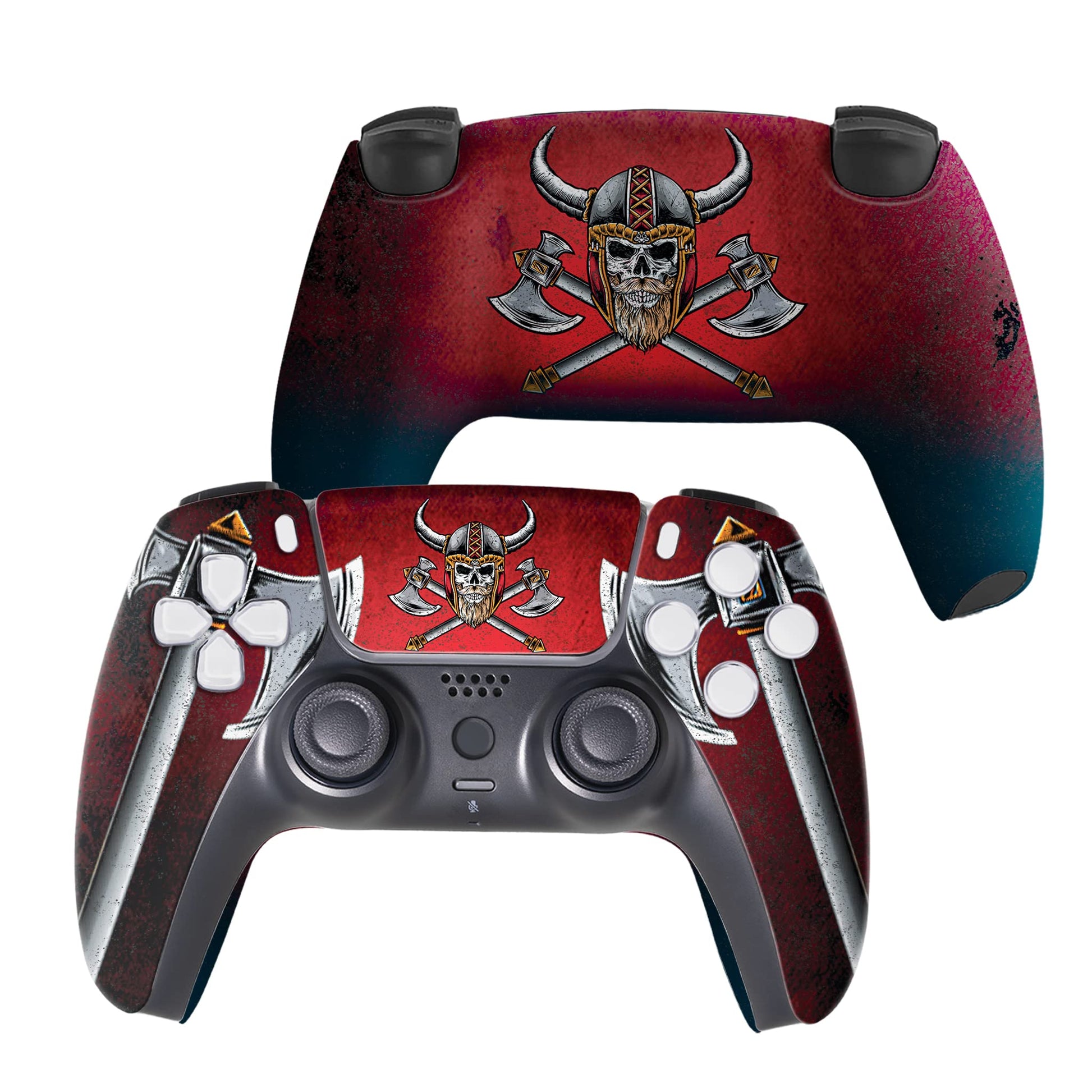 Marrvel Custom PS-5 Controller Wireless compatible with Play-Station 5 Console by BCB Controllers | Proudly Customized in USA with Permanent HYDRODIP Printing(NOT JUST A SKIN)(MODDED)