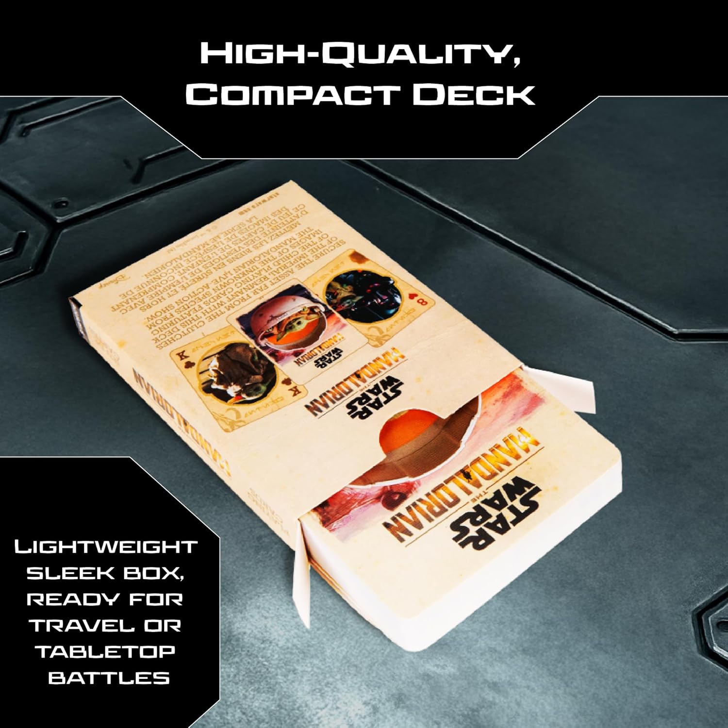 Aquarius The Child Playing Cards - Deck of Cards for Mandalorian Fans - Unique Card Designs, Gift & Merchandise for All Ages