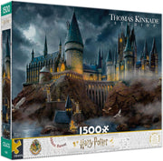 Ceaco - Thomas Kinkade - Harry Potter - Hogwart's Castle - 1500 Piece Jigsaw Puzzle