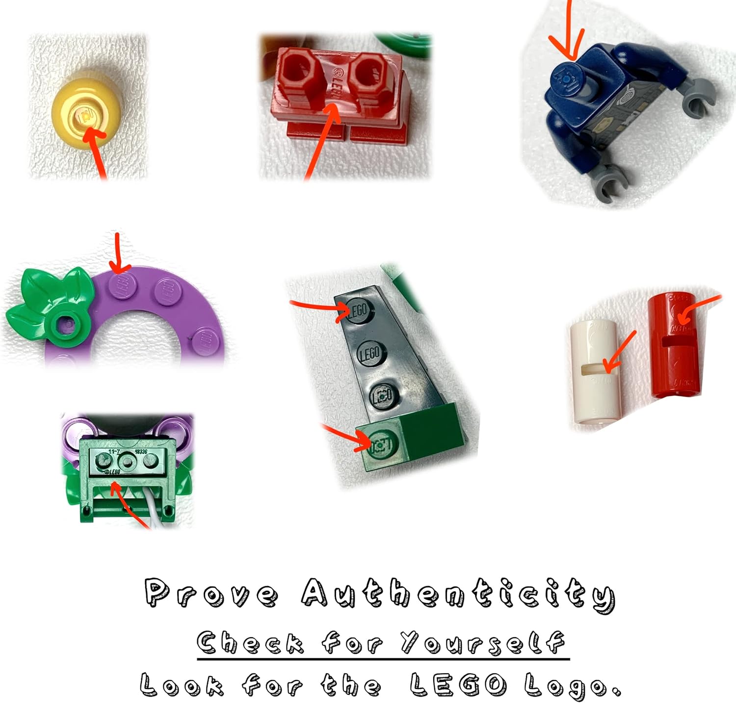 LEGO Minecraft Minifigure - Fox Animal with Side Display