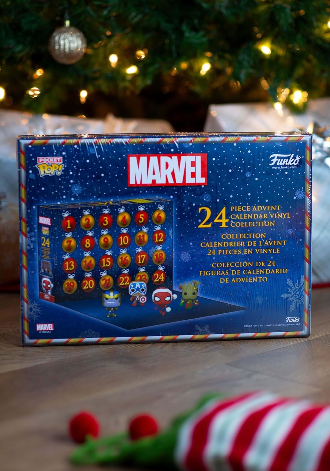Funko Pop! Advent Calendar: Marvel - 24 Days of Surprises - Collectible Vinyl Mini Figures - Mystery Box - Gift Idea - Holiday Present for Girls, Boys & Kids - Christmas Countdown