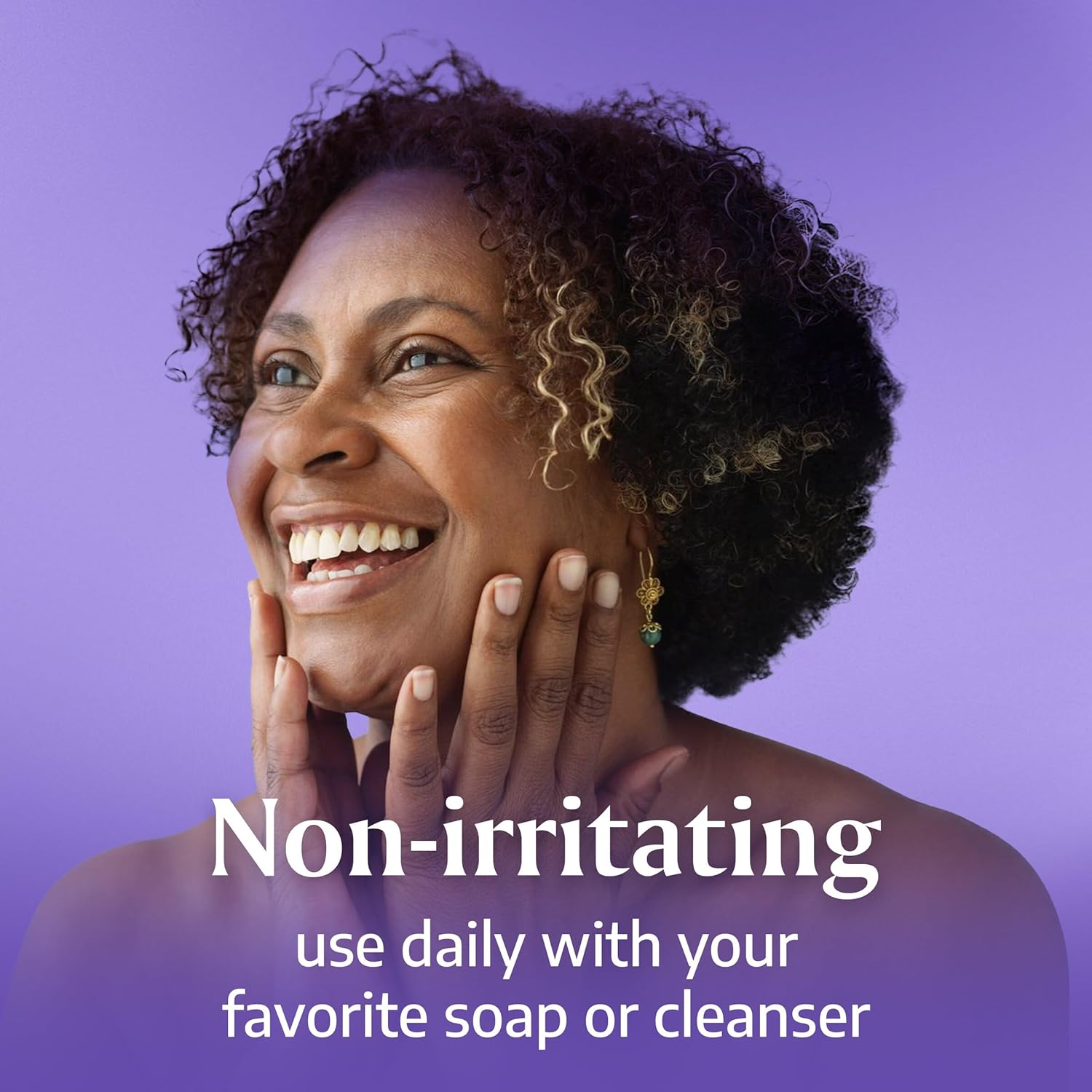 Buf-Puf Gentle Facial Sponge, Dermatologist Developed, Removes Deep Down Dirt & Makeup That Causes Breakouts and Blackheads, Reusable, Exfoliating, 1 Count