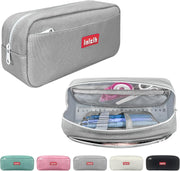 Pencil Case Large Capacity pencil pouch cute pencil case stationery supplies pencil bags School Supplies for Student Teen Girs Boys (gray)