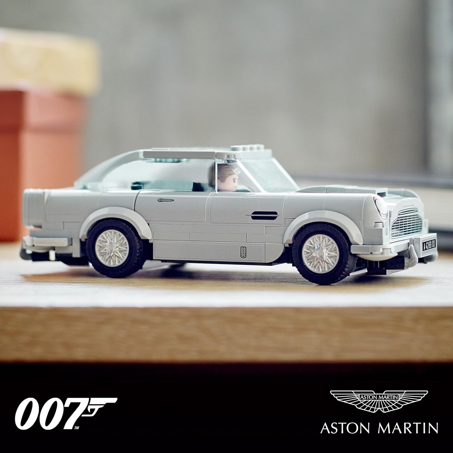 Lego Speed Champions 007 Aston Martin DB5 76911 Building Toy Set Featuring James Bond for Kids, Boys and Girls Ages 8+ (298 Pieces), 10.32 x 5.55 x 2.4 inches
