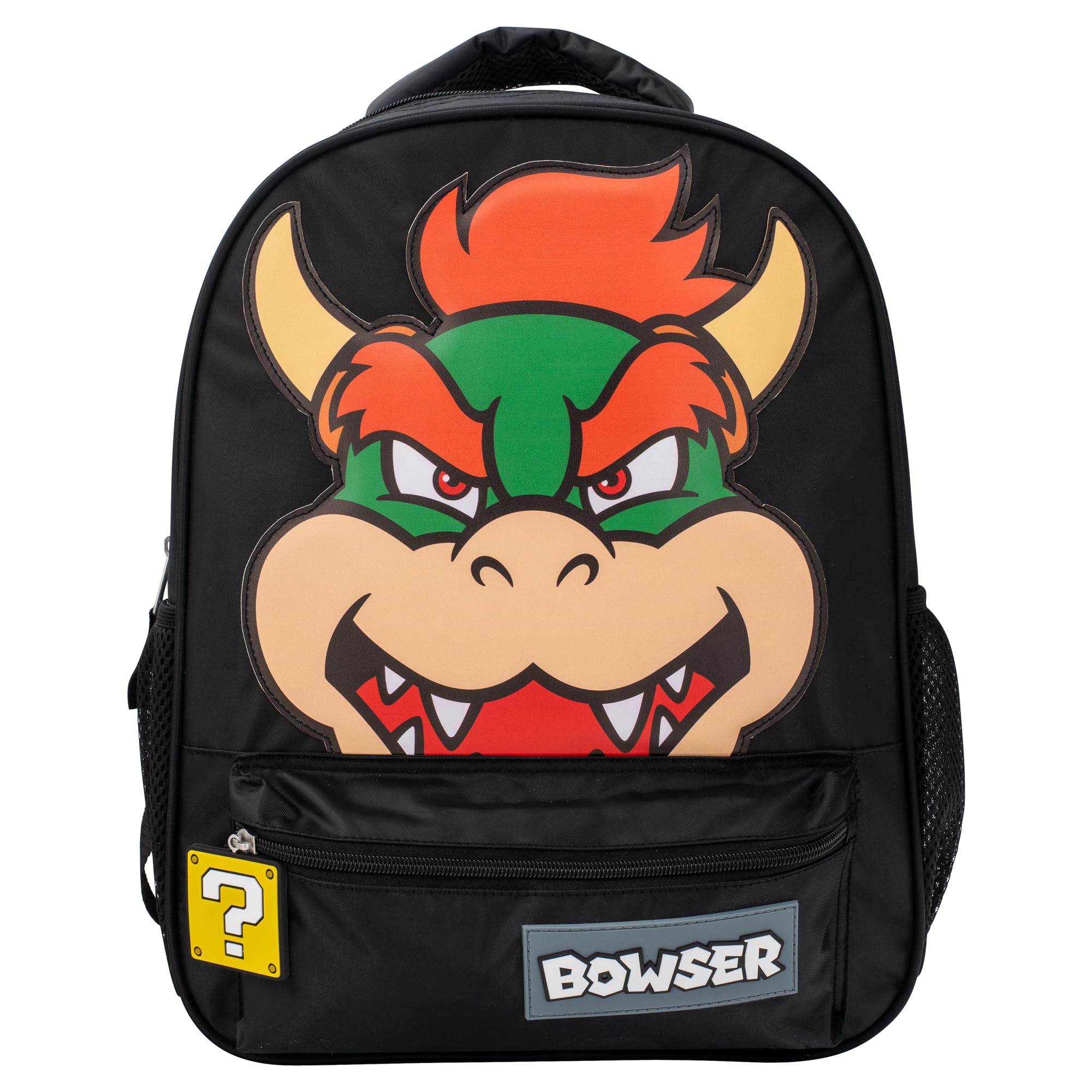 AI ACCESSORY INNOVATIONS Sonic The Hedgehog Backpack for Boys & Girls, Shadow 16 Inch Schoolbag with 3D Features, Durable School Bag for Kids