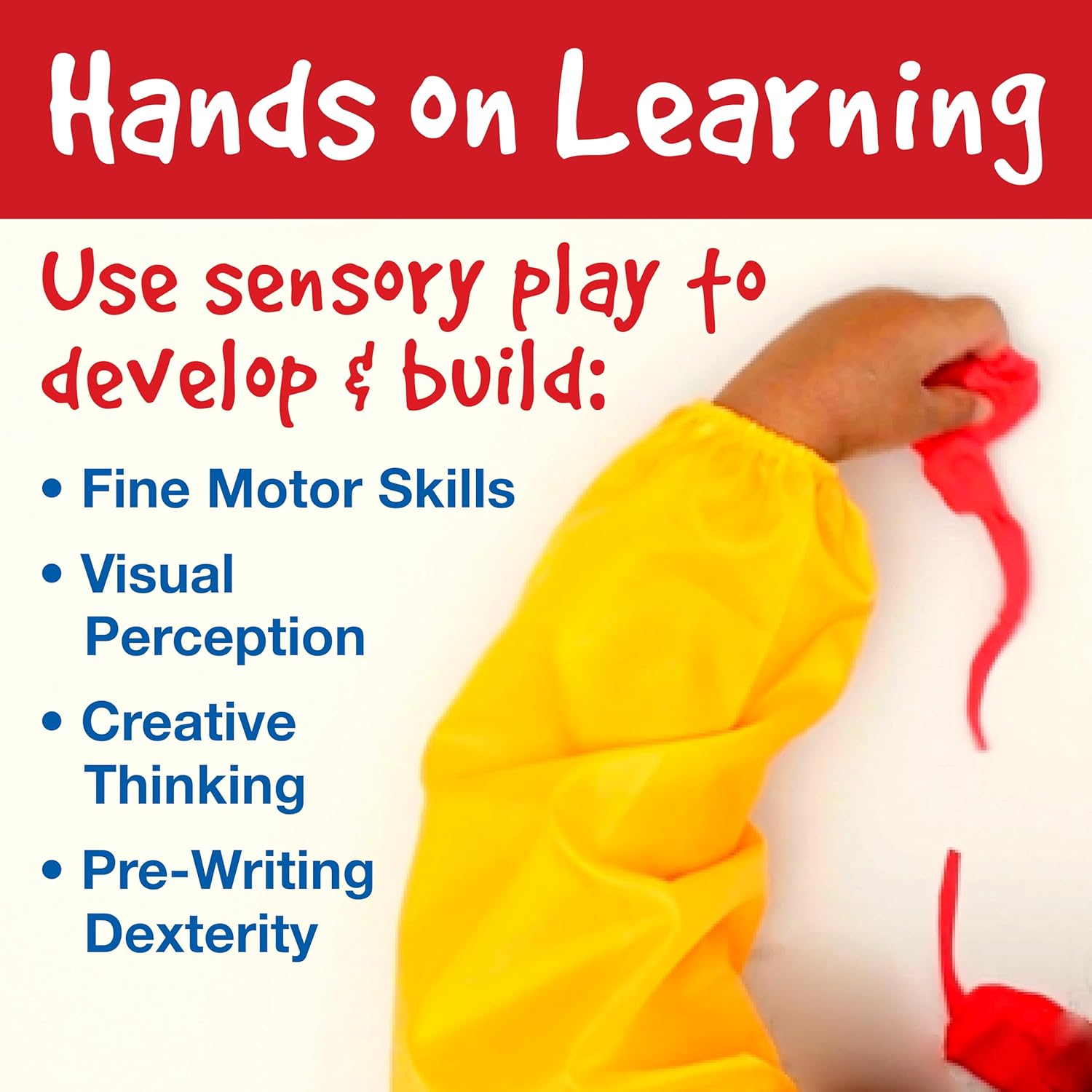 Faber-Castell Little Creatives Super Soft Modeling Dough: 4 Classic Colors and Play Dough Accessories, Non Toxic Playdough Kit for Toddlers, Gifts for Kids and Preschool (Ages 3+)