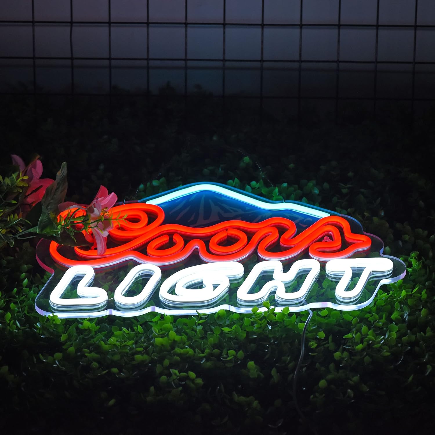 Neon Sign for Wall Décor Crs Light Neon Signs Beer Bar Home Bedroom Man Cave Office Hotel Pub Cafe Neon Light with Dimmable Switch LED for Wall Decor