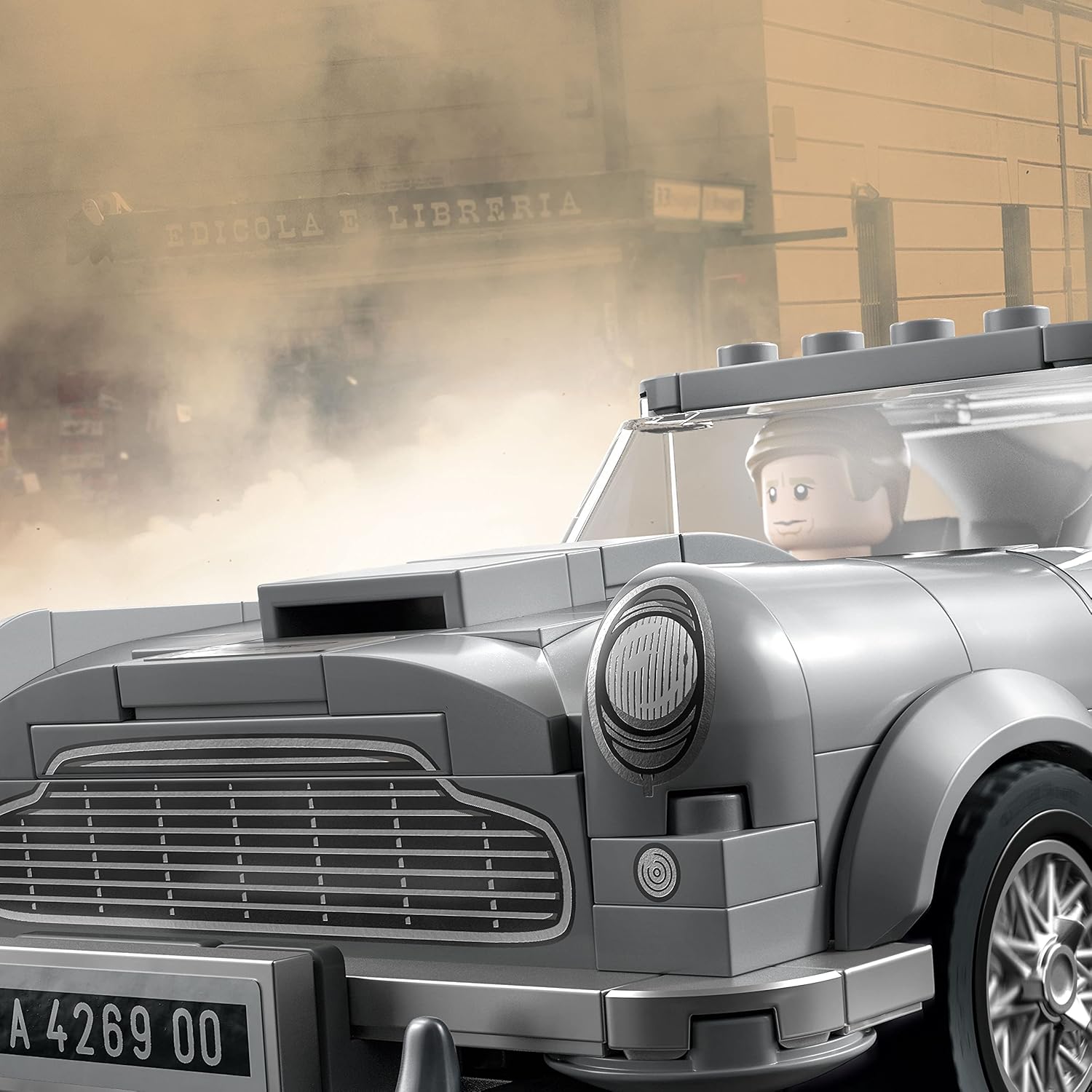 Lego Speed Champions 007 Aston Martin DB5 76911 Building Toy Set Featuring James Bond for Kids, Boys and Girls Ages 8+ (298 Pieces), 10.32 x 5.55 x 2.4 inches