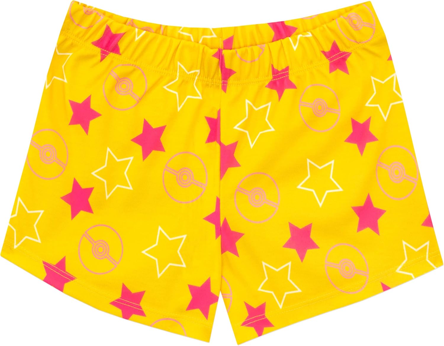 Pokemon Pajamas | Pikachu Pajamas | Eevee Girls Pajama Set | Short Sleeve PJs Set | Sizes 6 To 14