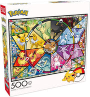 Buffalo Games - Pokémon - Eevee Evolutions Series 1 - 500 Piece Jigsaw Puzzle for Adults - Challenging Puzzle Perfect for Game Nights - Finished Size 21.25 x 15.00