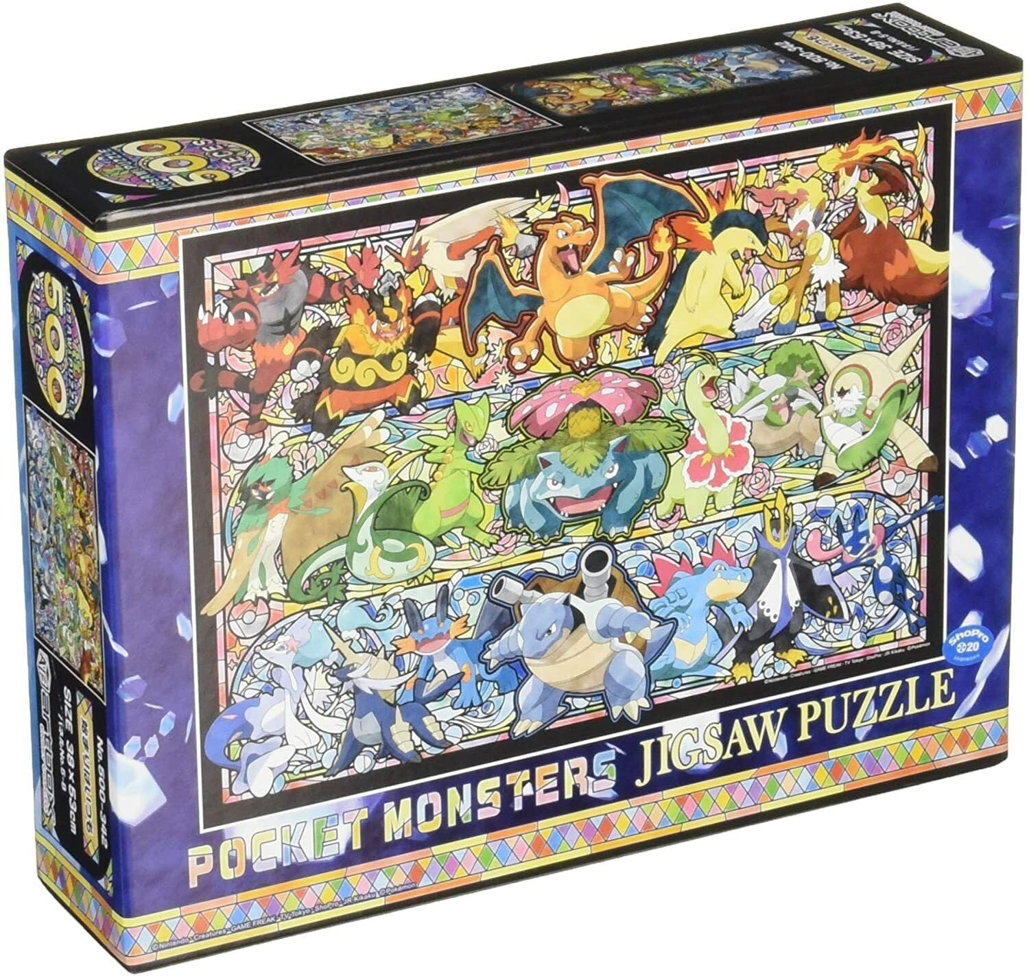 ensky - Pokémon - Pokémon Crayon Art, 108 Piece Jigsaw Puzzle
