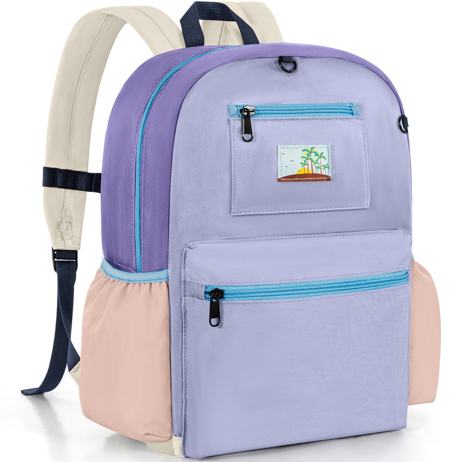 Toddler Backpack for Boys & Girls 1-3 Years, 10.5 Inch Lightweight Kids Bookbag, Waterproof Preschool Backpack for Kindergarten, Daycare, Travel, Durable Small Child School Bag, Green Grey