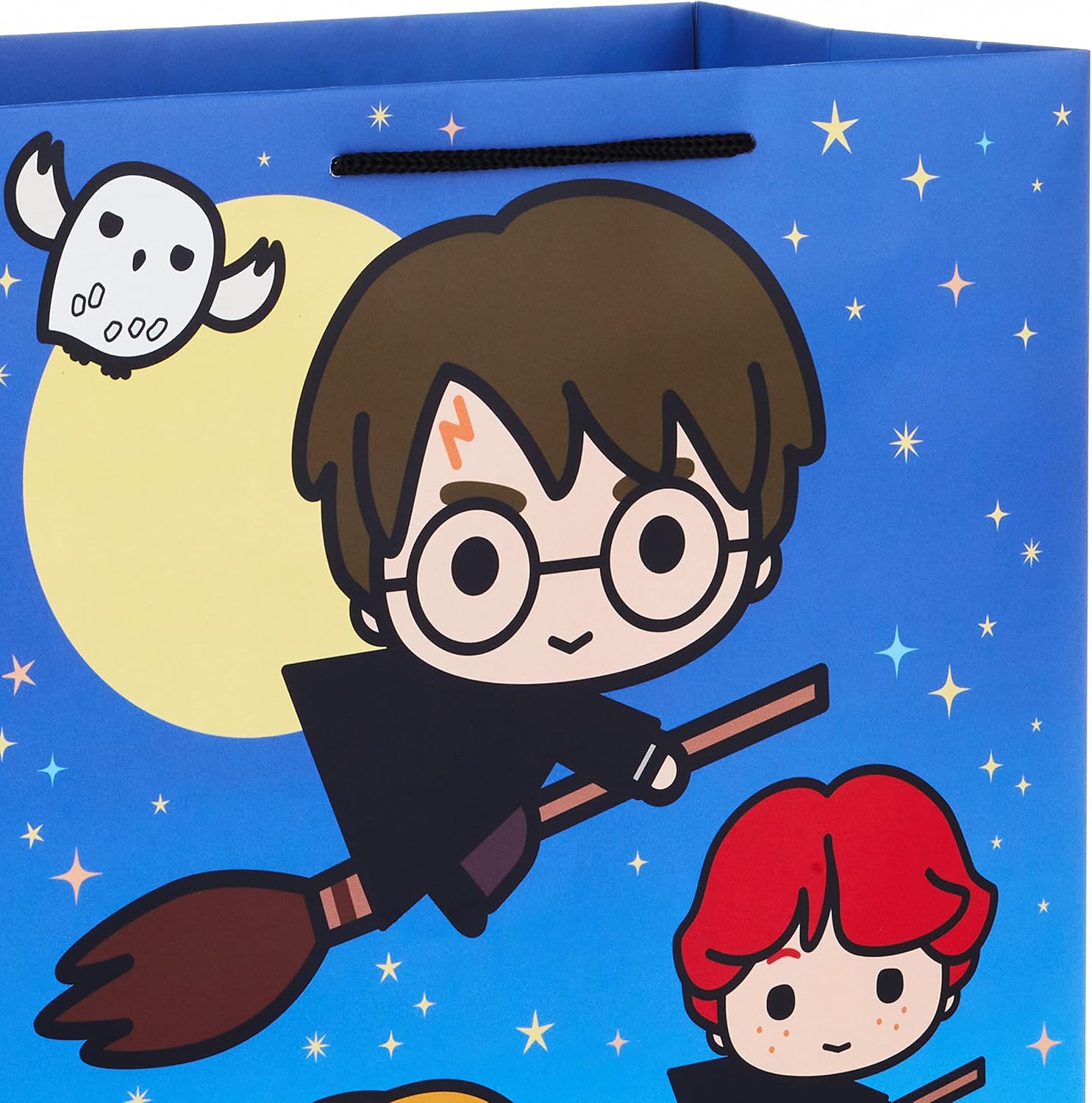 Hallmark 13" Large Harry Potter Gift Bag Bundle (3 Bags: Hogwarts Crest, Marauder's Map, Harry, Ron & Hermione) for Birthdays, Kids Parties, Christmas