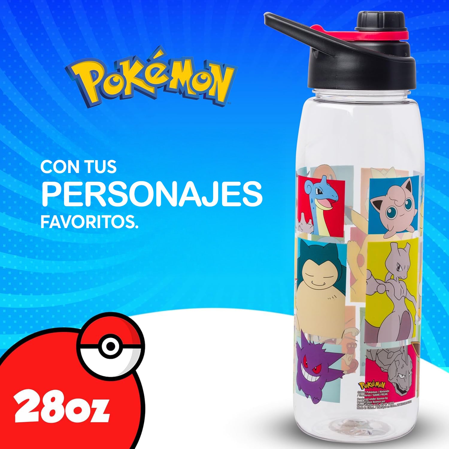 Botella · Pokémon y más personajes