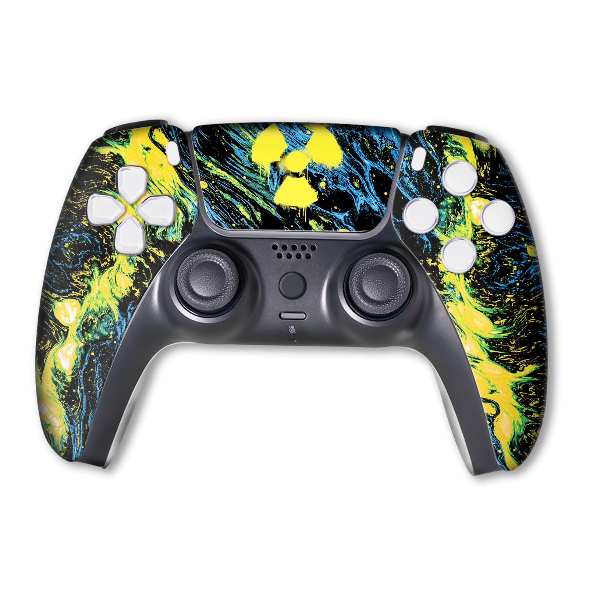 Marrvel Custom PS-5 Controller Wireless compatible with Play-Station 5 Console by BCB Controllers | Proudly Customized in USA with Permanent HYDRODIP Printing(NOT JUST A SKIN)(MODDED)