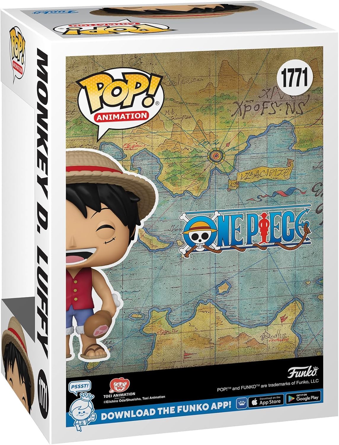 Funko POP Animation: Monkey D. Luffy - One Piece - Collectable Vinyl Figure - Gift Idea - Official Merchandise - for Kids & Adults - Anime Fans - Model Figure for Collectors