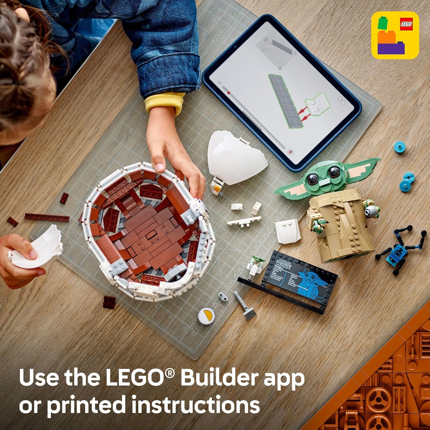 LEGO Star Wars Grogu with Hover Pram Building Toy Set - Star Wars Toy for Kids, Boys & Girls, Ages 10+ - Gift Idea for Birthday - 75403