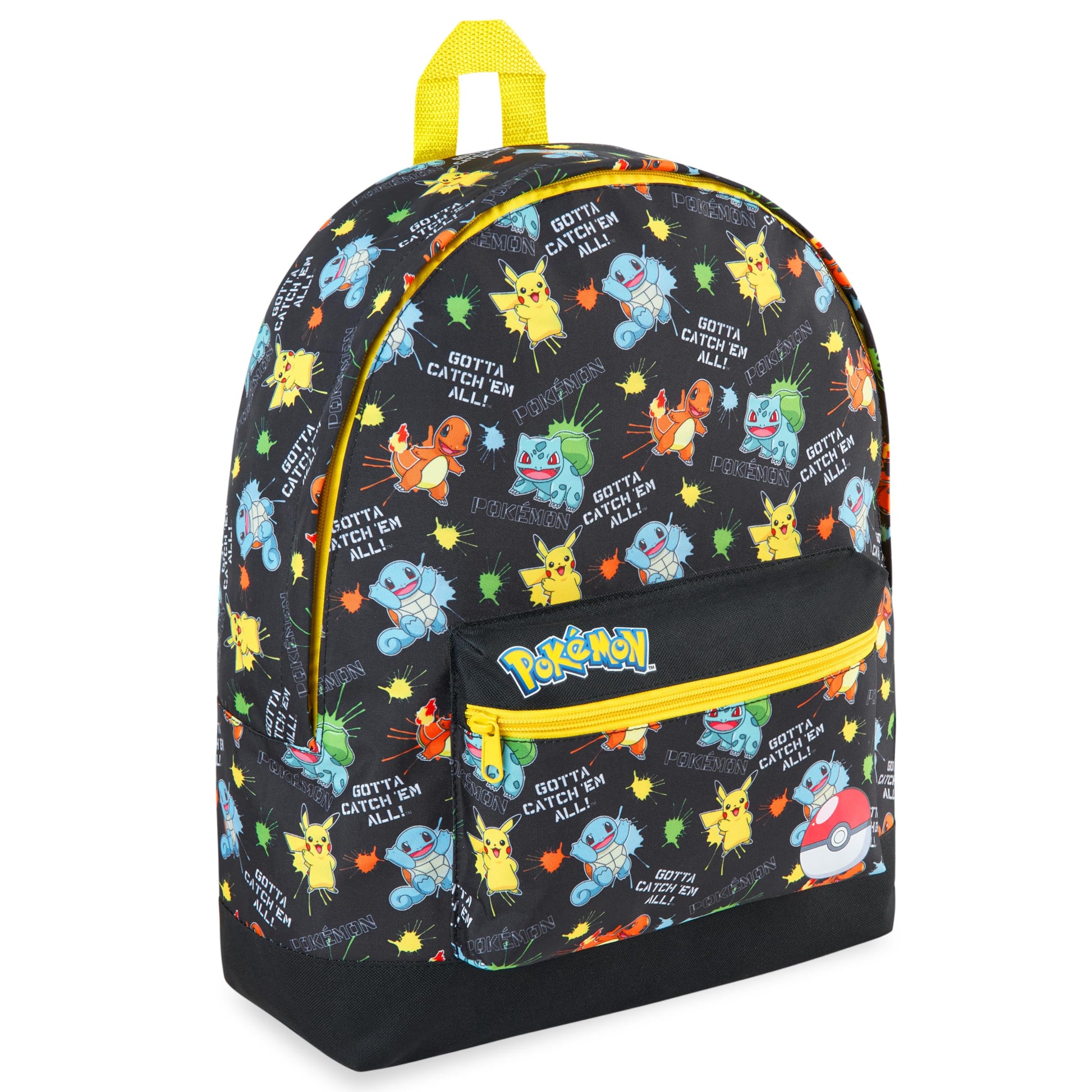 Pokemon Backpack for Kids Teens Boys Girls Pikachu Anime Bookbag Daypack Bag School Sports Gifts for Kids (Multi AOP)