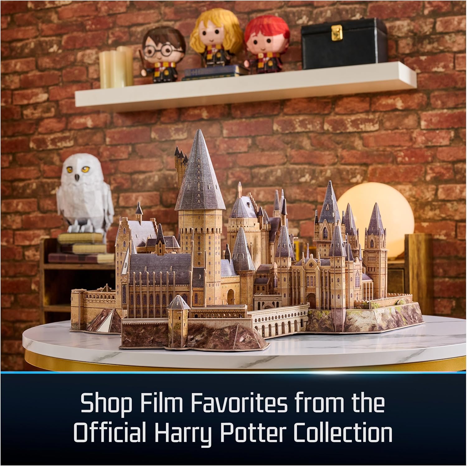 4D Build, Harry Potter Chibi with Sword 3D Model Kit, Harry Potter Collectibles & Desk Décor, Adult Puzzles, Building Toys, 3D Puzzles for Adults & Teens, 109 Pieces, for Ages 12 & Up