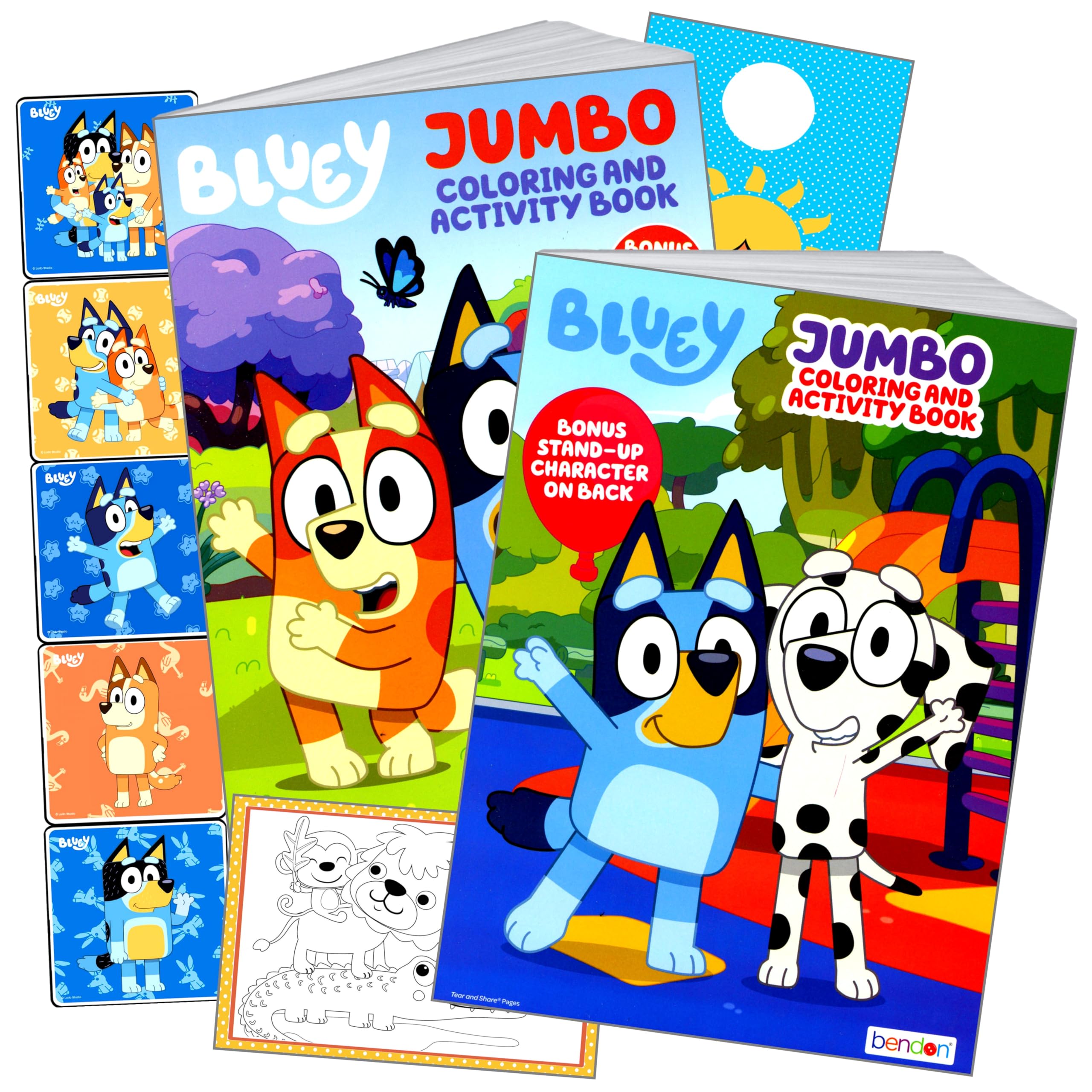 Bendon Pokemon Stickers Activity Set with Pokemon Coloring Book with Stickers, Reward Sticker Set, Craft Door Hanger