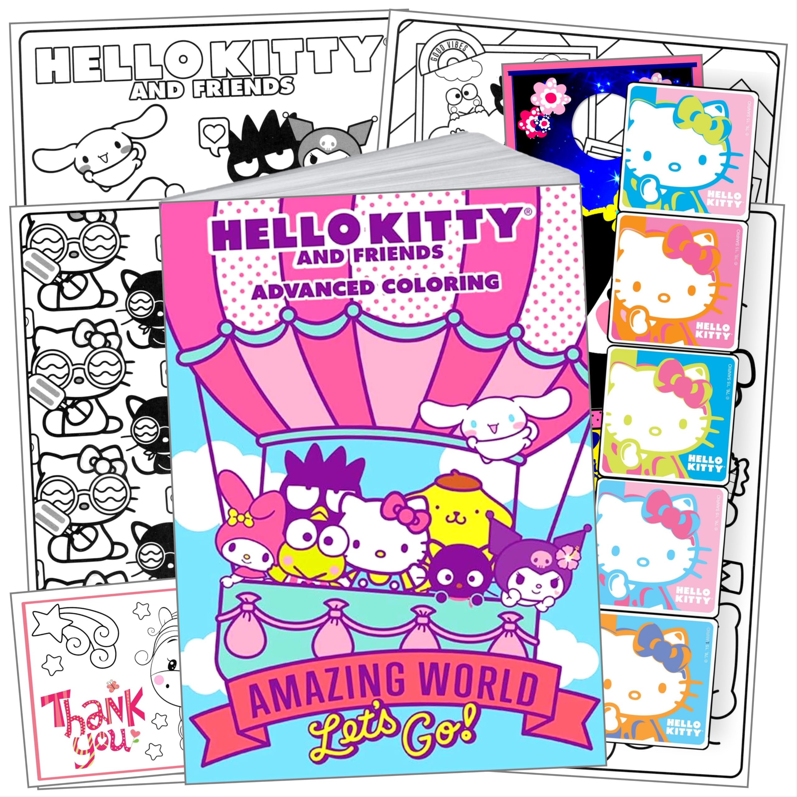 Bendon Pokemon Stickers Activity Set with Pokemon Coloring Book with Stickers, Reward Sticker Set, Craft Door Hanger