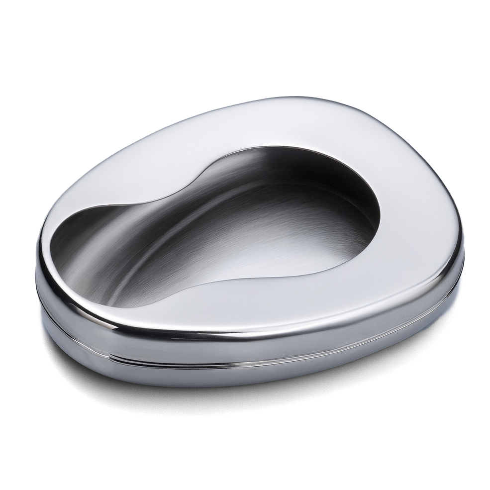 Stainless steel bedpan