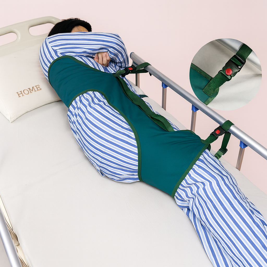 Soporte ajustable para cama para mobilidad
