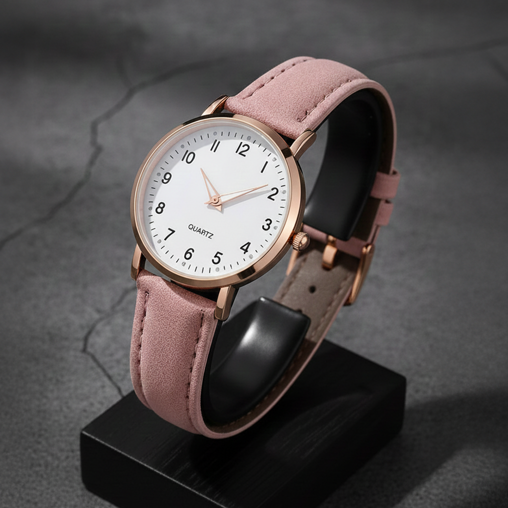 Reloj de QUARTZ - Rosa