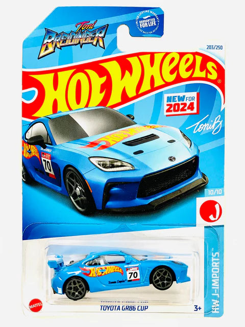 Hot Wheels HW J-Imports Toni Breidinger Toyota GR86 Cup Blue (203/250)