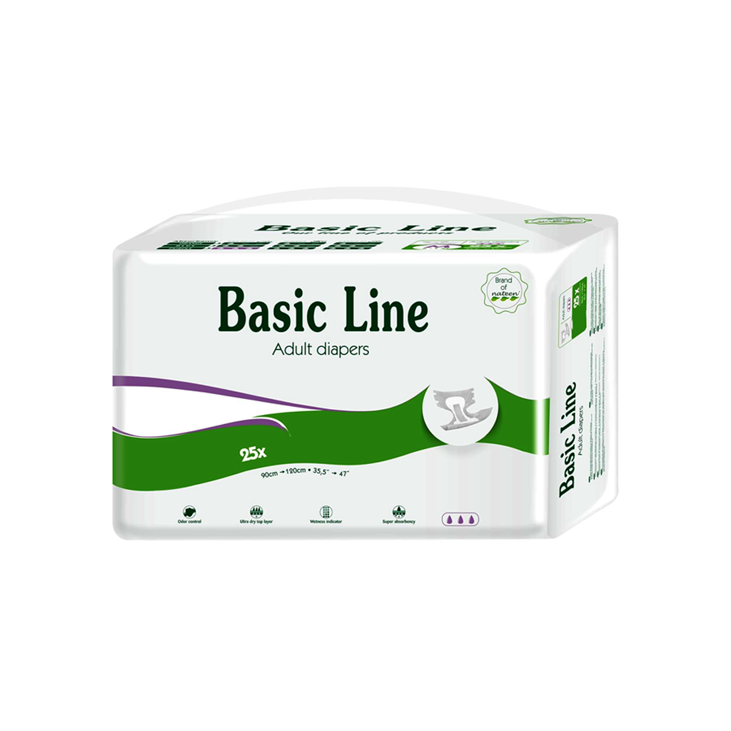 Adult diaper 25 units