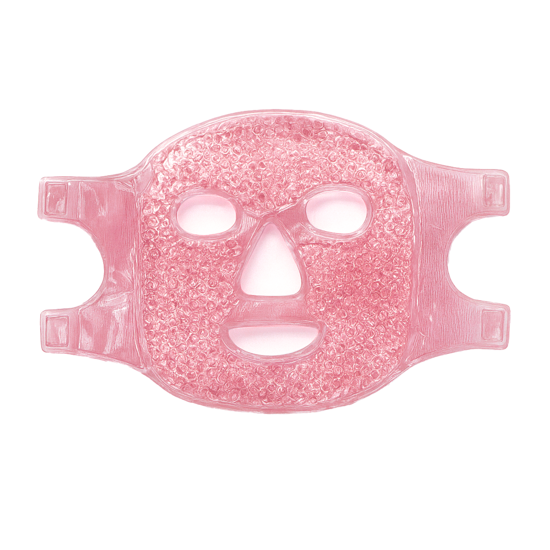 Máscara Facial de Hielo en Gel Reutilizable rosada