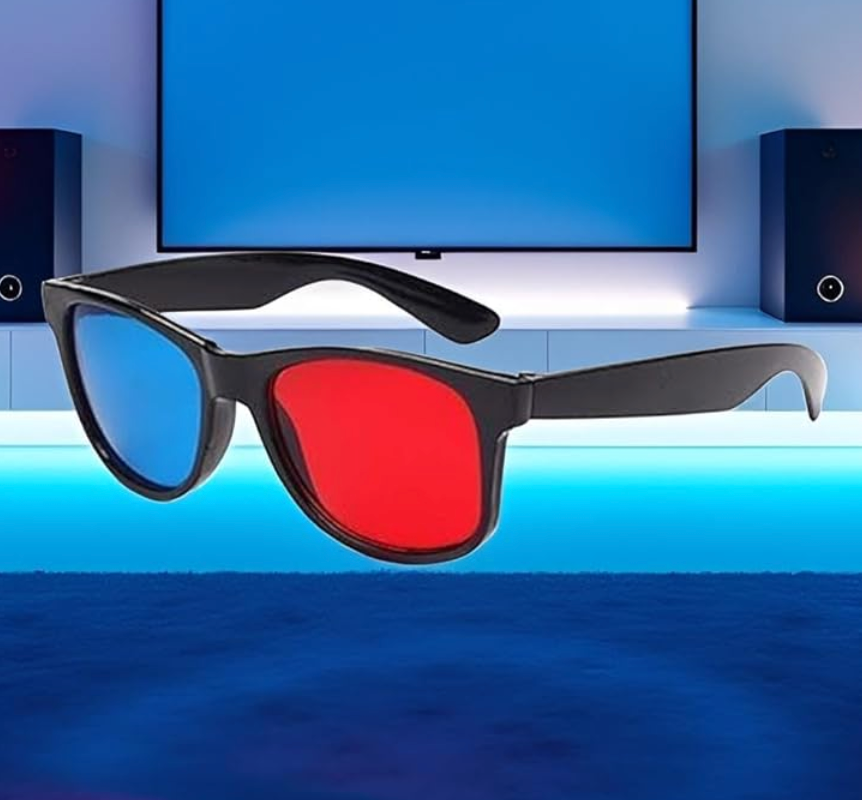 Lentes 3D rojo/azul