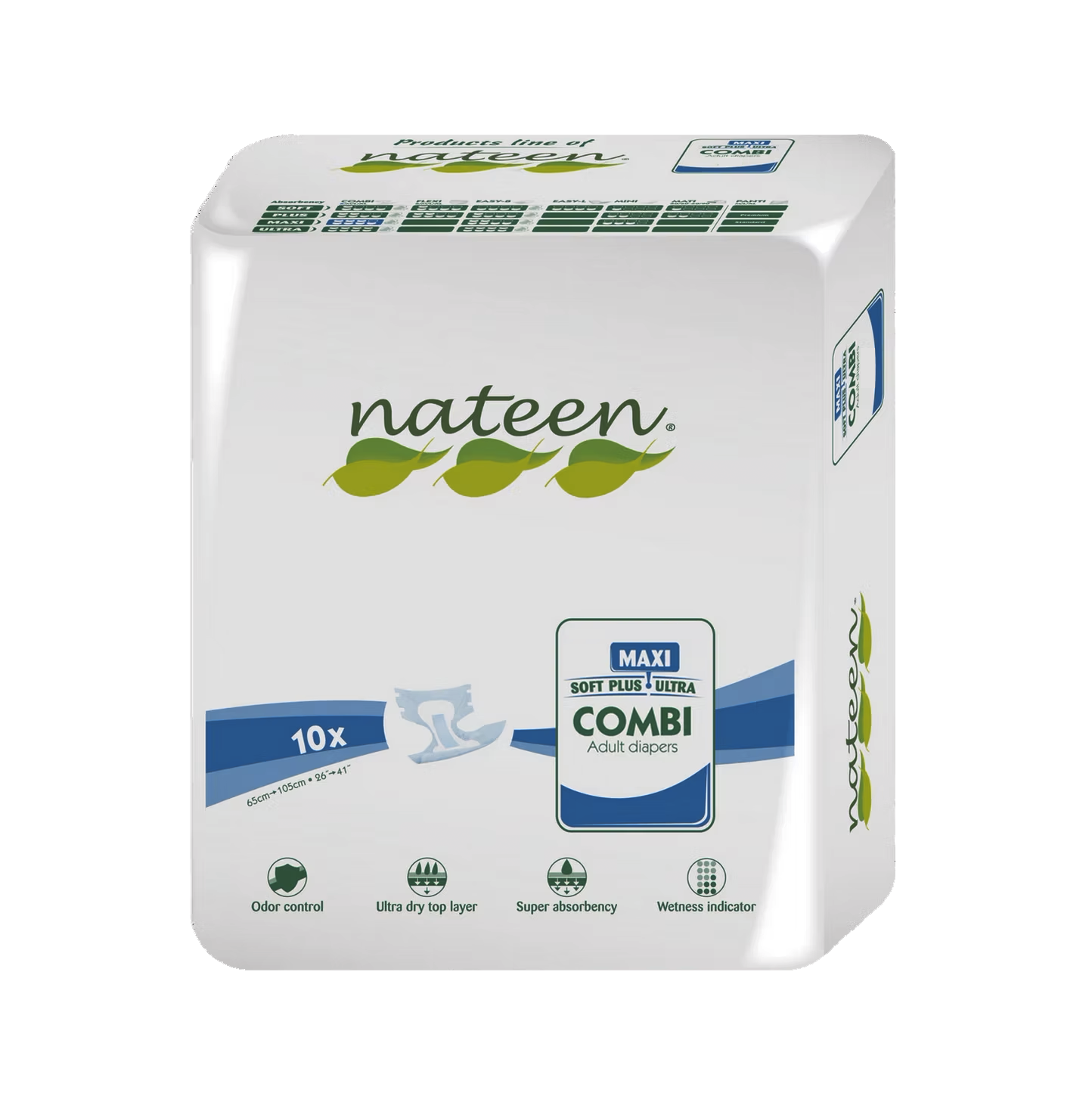 Adult diaper MAXI 10 units
