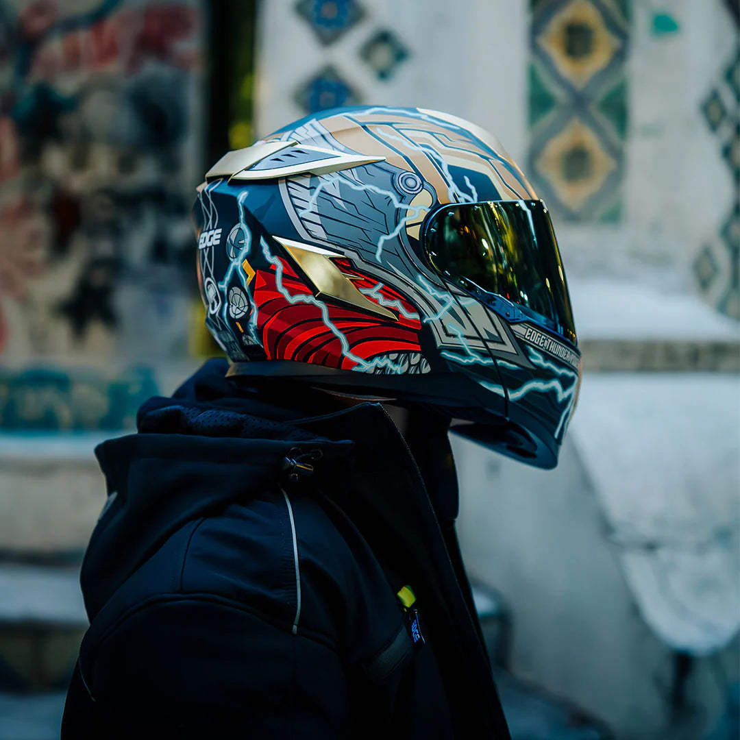 Casco · Marvel Edition · Thor· Certificado DOT