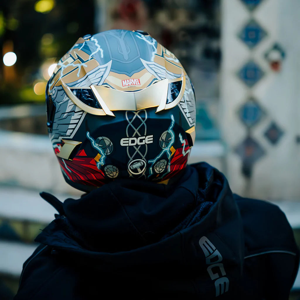 Casco · Marvel Edition · Thor· Certificado DOT