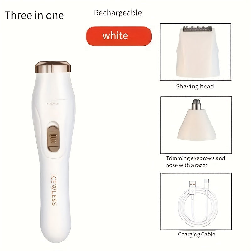 Juego de Depiladora Eléctrica 3 en 1