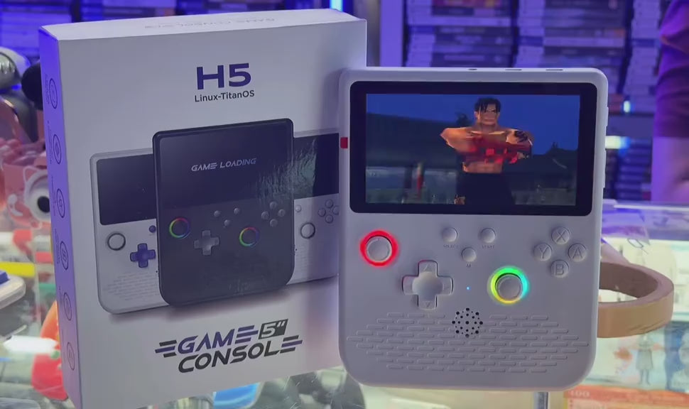 Load video: Consola Retro · Handheld · H5