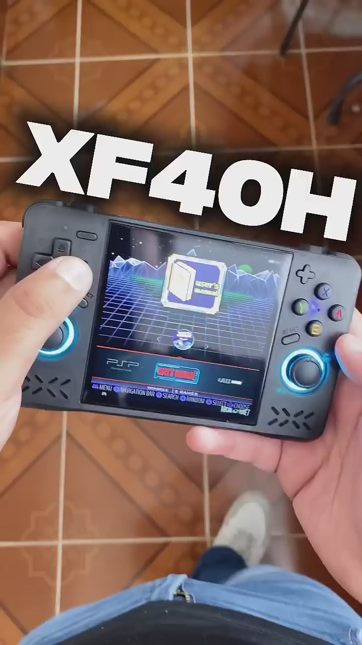 Load video: Consola Retro · Handheld · XF40H