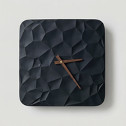 Reloj cuadrado ( black Sand  )